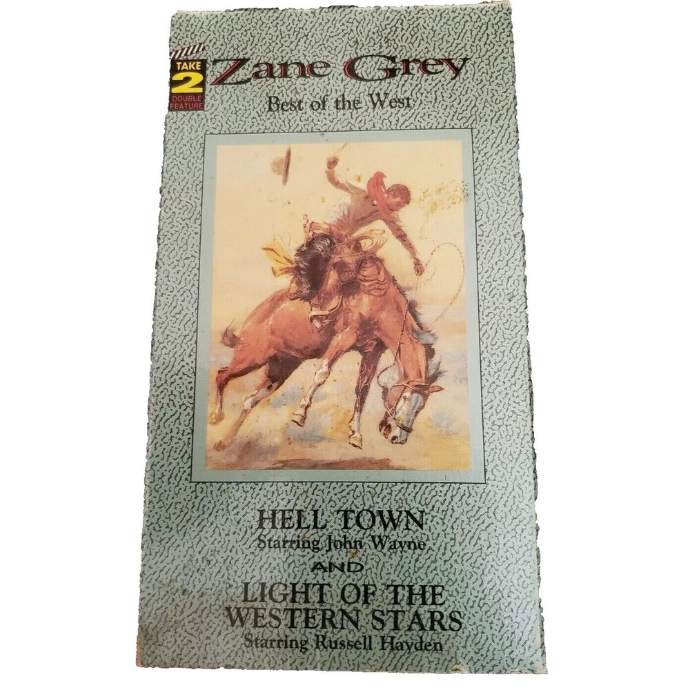 Zane Grey Best of the West Double Feature Hell Town | Light of the Western Stars